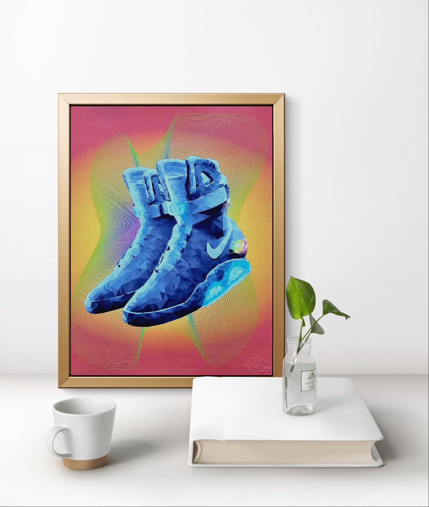 Cuadro Nike Air Mag - Arte Pop Contemporáneo