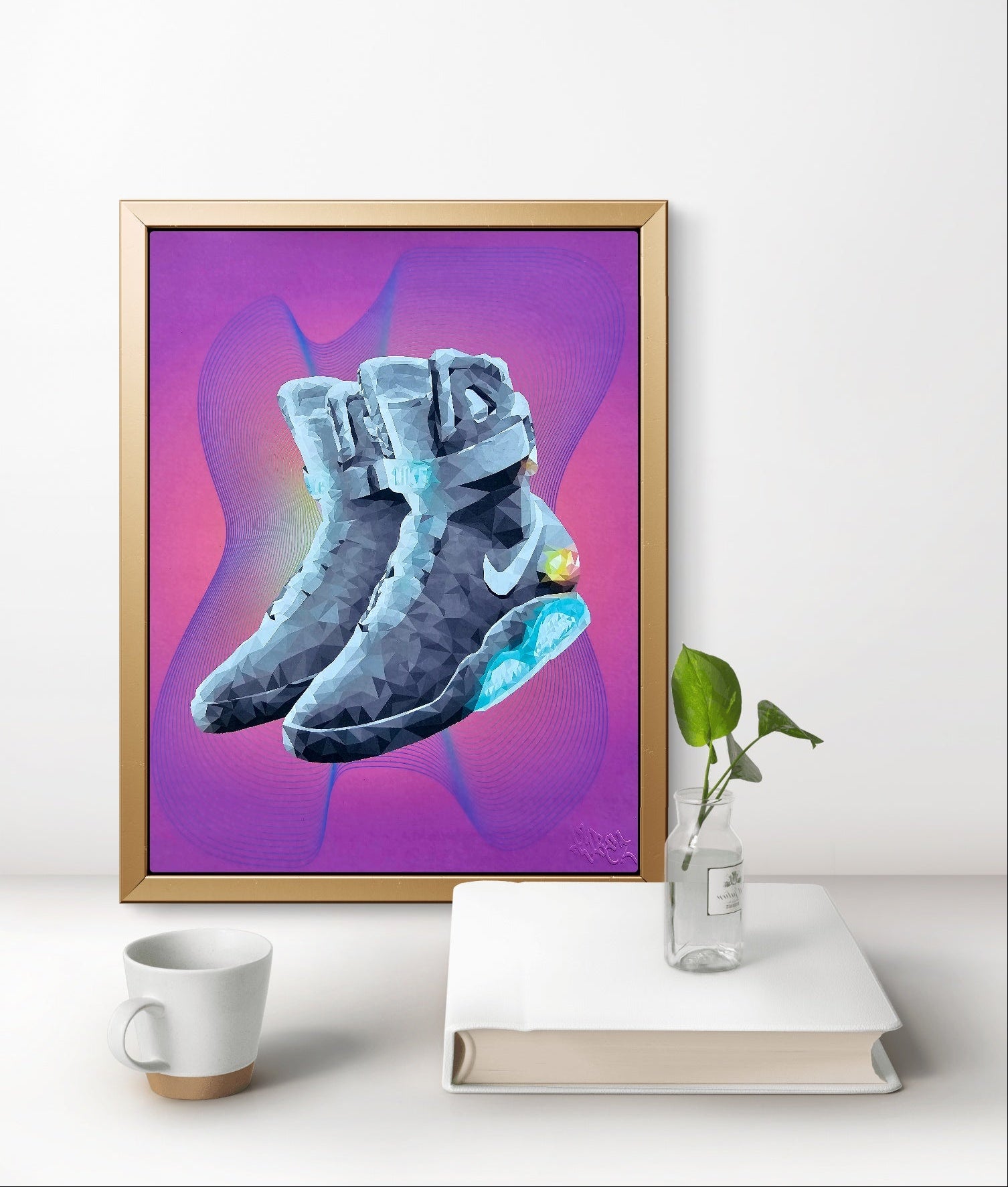 Cuadro Nike Air Mag - Arte Pop Contemporáneo