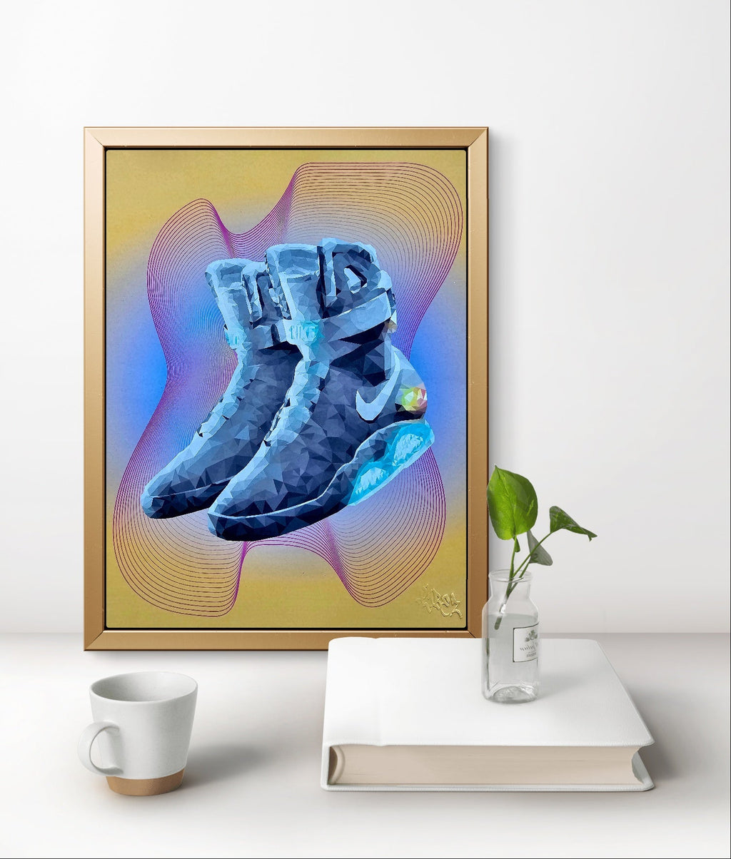 Cuadro Nike Air Mag - Arte Pop Contemporáneo