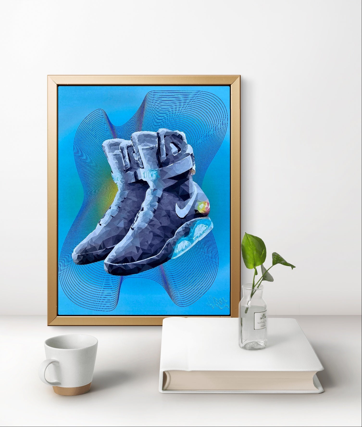 Cuadro Nike Air Mag - Arte Pop Contemporáneo