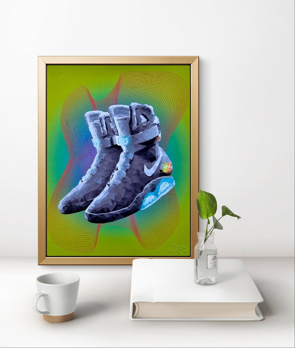 Cuadro Nike Air Mag - Arte Pop Contemporáneo