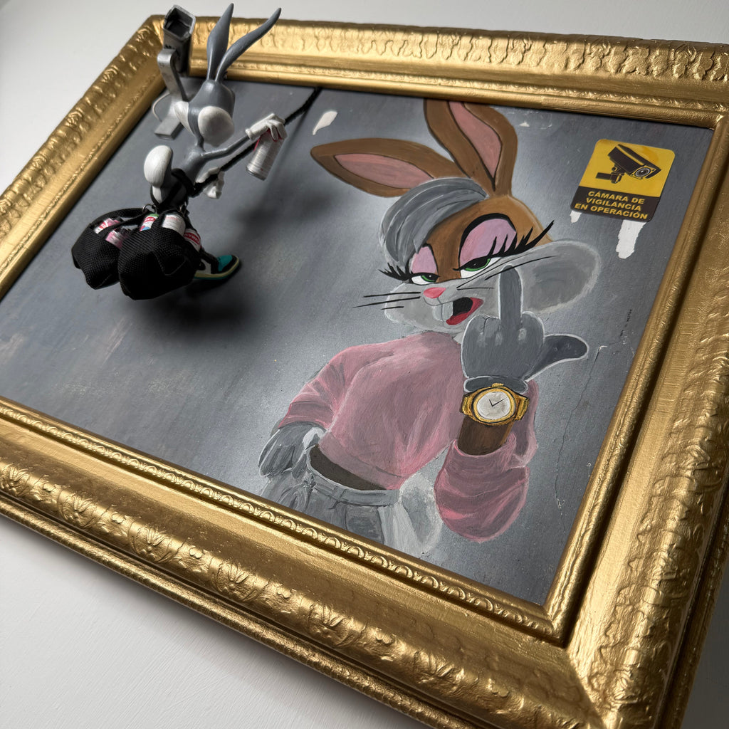 Cuadro Bunny Vandal