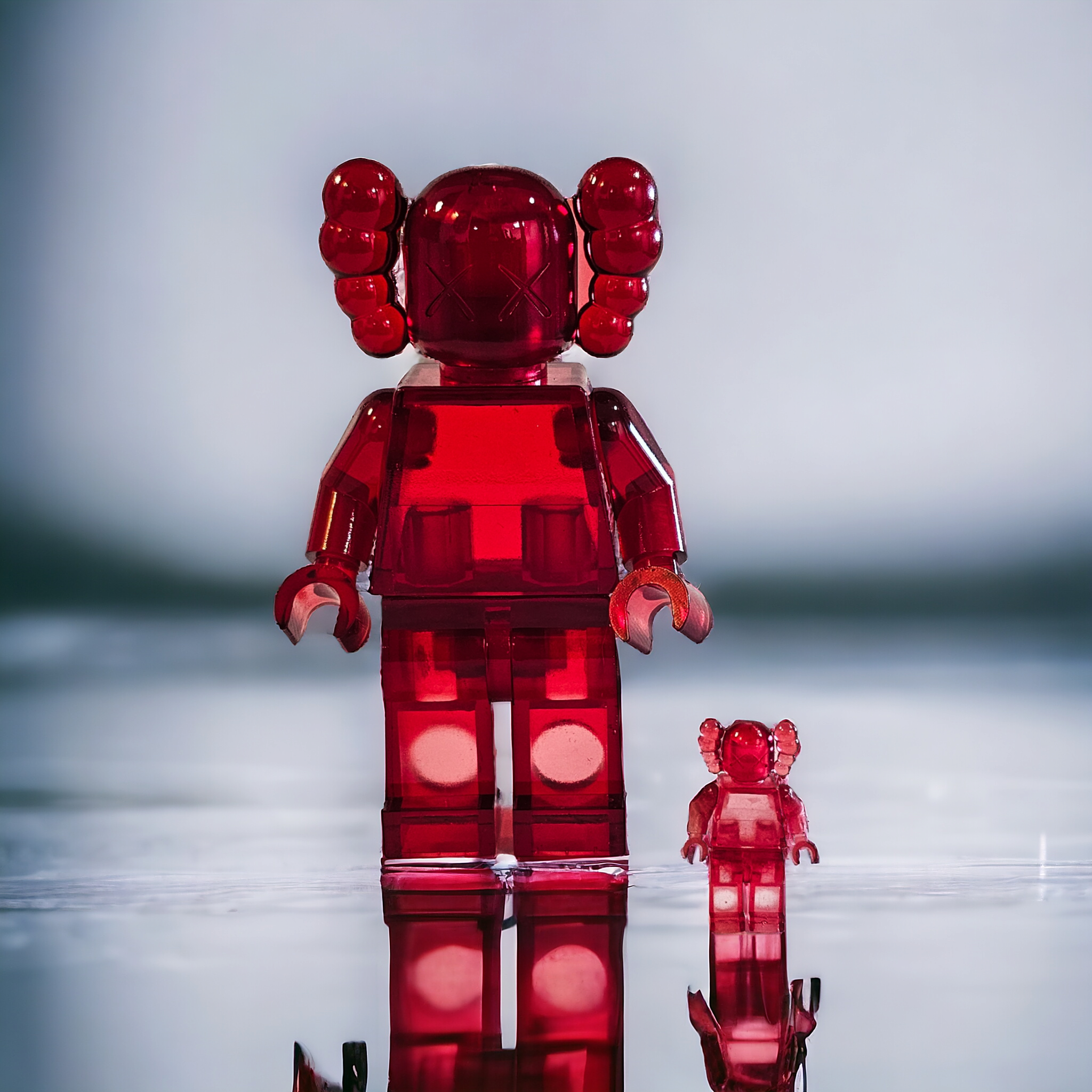 XYBEZ x KAWS Minifigure - Arttoy Edición Limitada