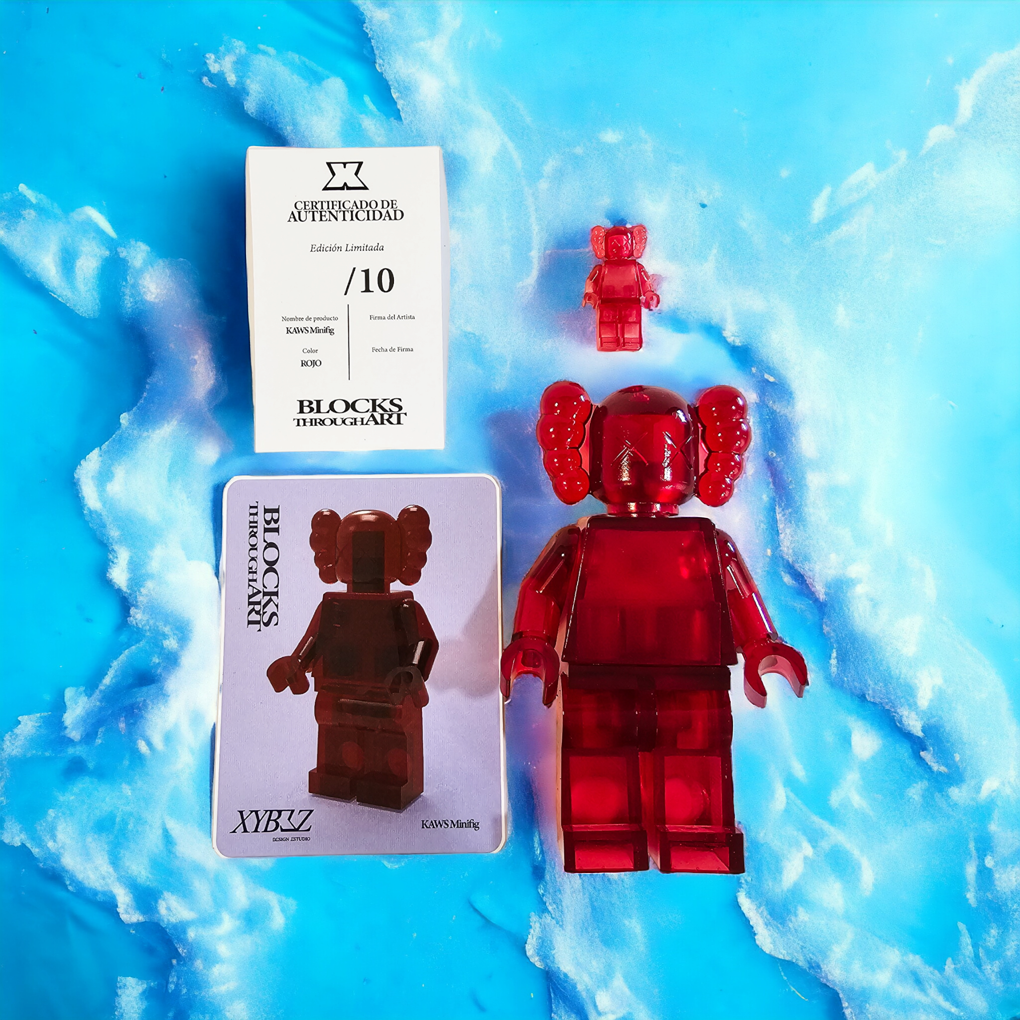 XYBEZ x KAWS Minifigure - Arttoy Edición Limitada