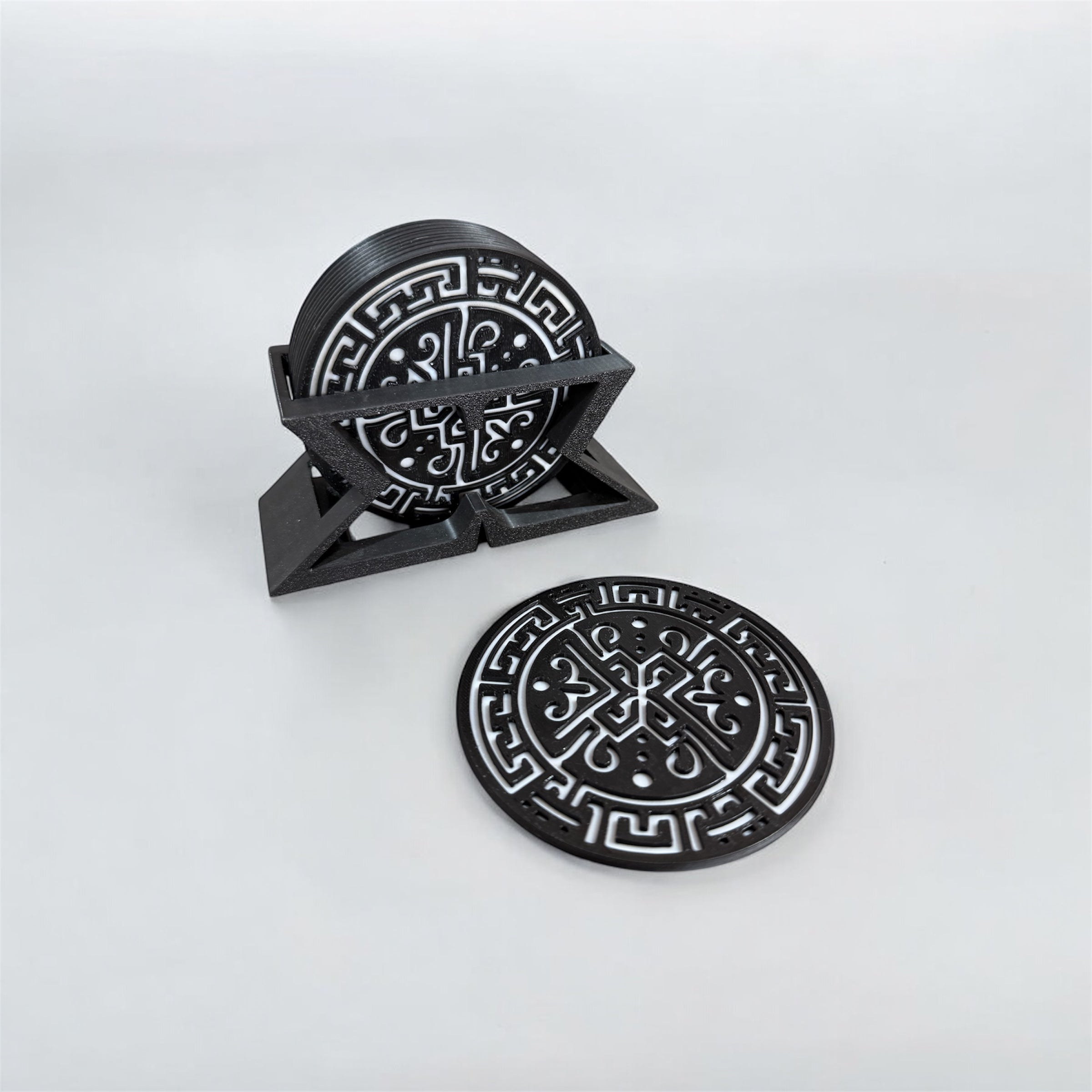 Set de Portavasos XYBEZ - GREEK (10 Piezas)