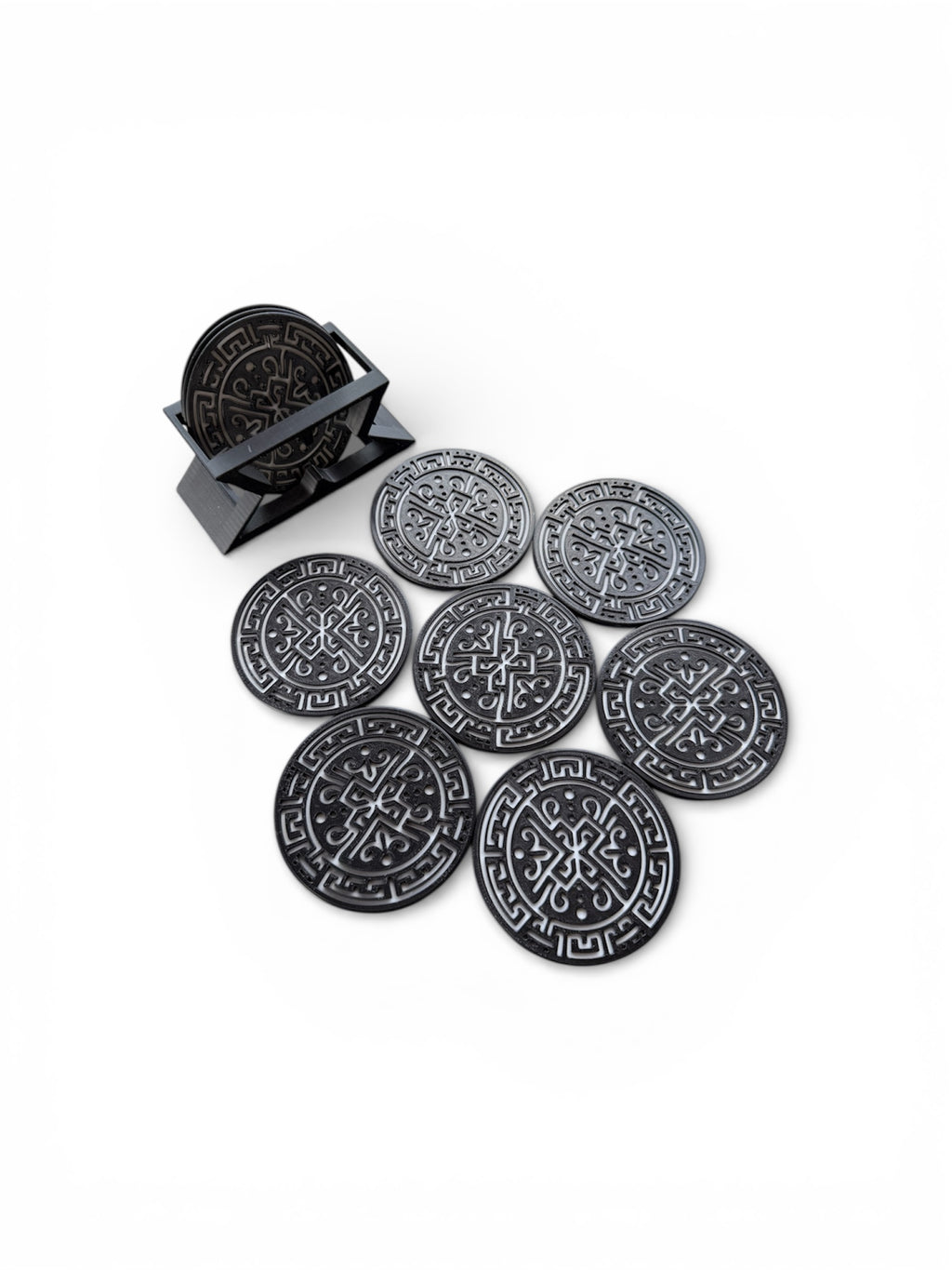 Set de Portavasos XYBEZ - GREEK (10 Piezas)