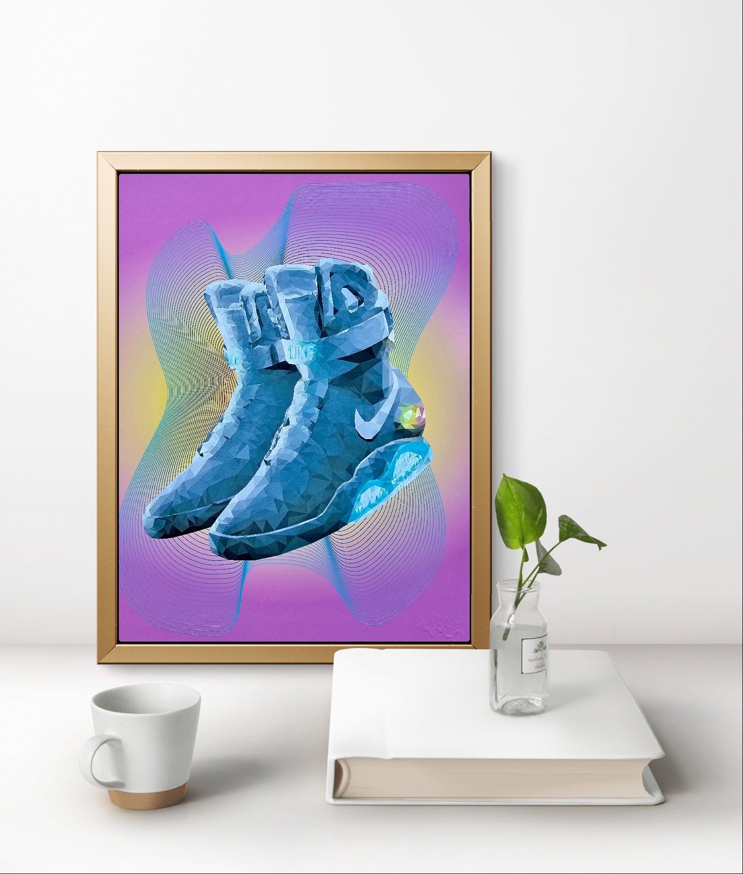 Cuadro Nike Air Mag - Arte Pop Contemporáneo